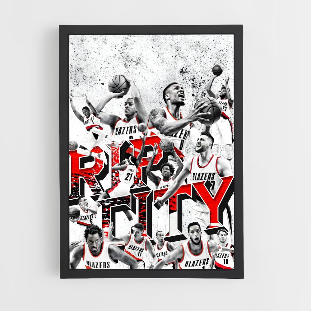 Poster Raps en Folie – affiche Basketball (vue 2)